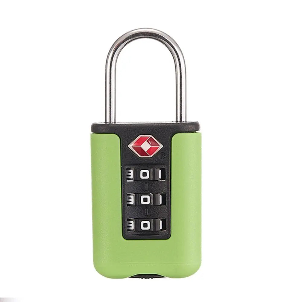 New TSA Customs Colorful Code Lock for Travel Luggage Password Changeable Lock Contrast Color Design Padlock Cabinet Locker
