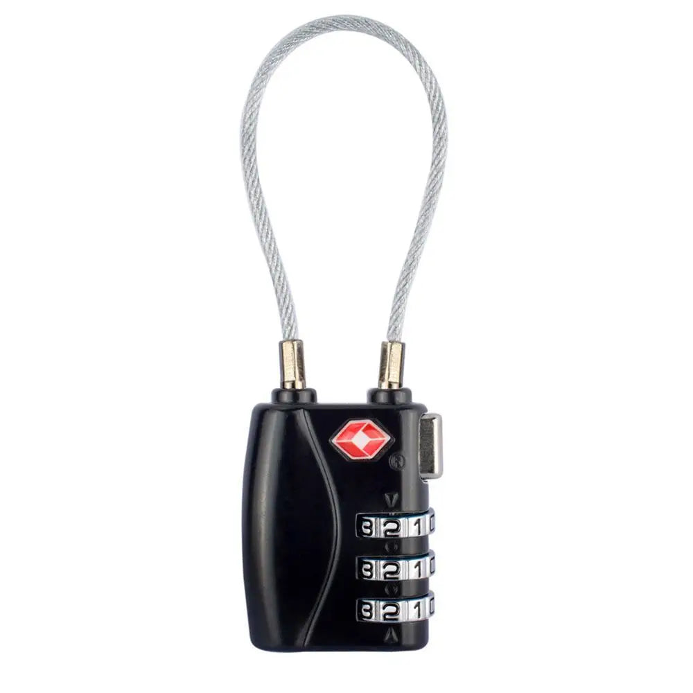 New TSA Customs Colorful Code Lock for Travel Luggage Password Changeable Lock Contrast Color Design Padlock Cabinet Locker
