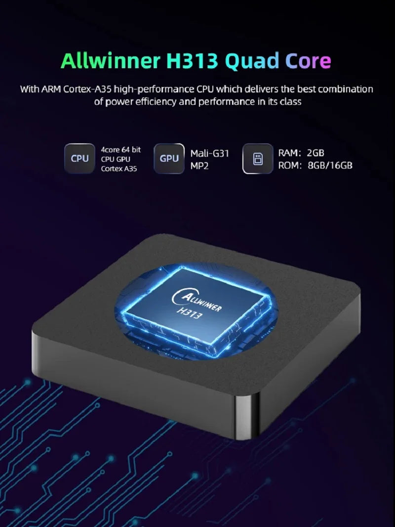 Android TV Box Q10 Android 14 Dual Wifi 2.4G&5G Google Voice Ram 4GB 8GB Rom 64GB 128GB Media player 3D 8K Video 4K Set Top Box