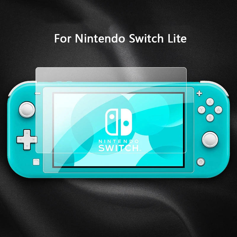 Switch Lite HD Durable Tempered Glass Film Screen Protector, NS Switch Lite Anti-Scratch Protective Screen Tempered Glass