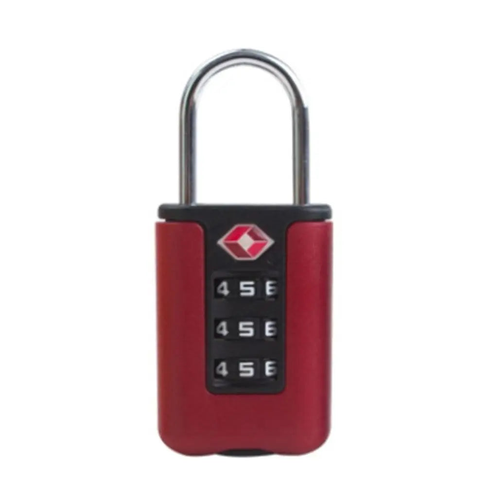 New TSA Customs Colorful Code Lock for Travel Luggage Password Changeable Lock Contrast Color Design Padlock Cabinet Locker