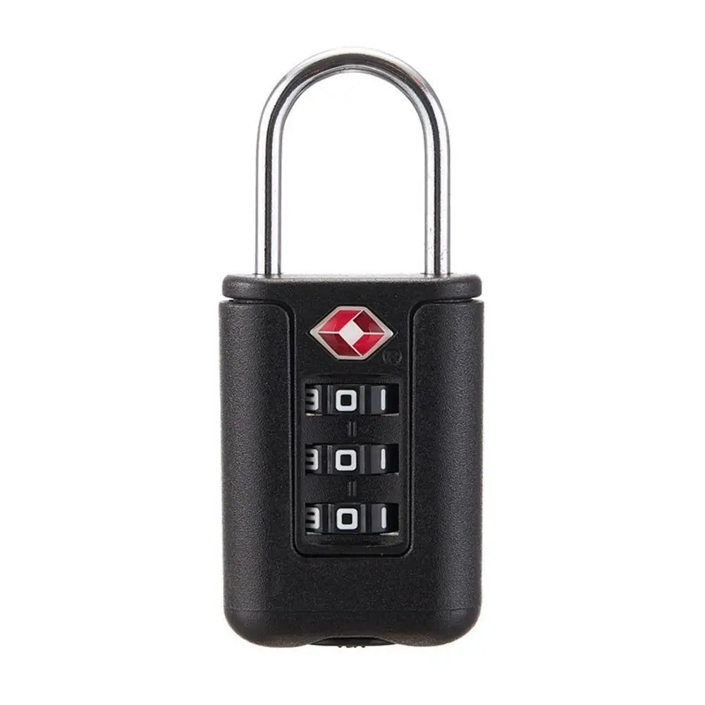 New TSA Customs Colorful Code Lock for Travel Luggage Password Changeable Lock Contrast Color Design Padlock Cabinet Locker