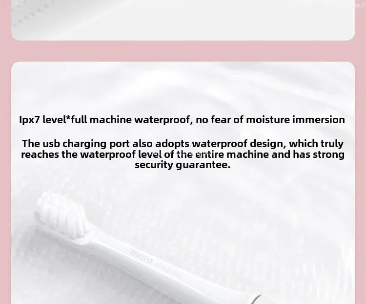 XIAOMI MIJIA Sonic Electric Toothbrush T100 Cordless USB Rechargeable Toothbrushes Waterproof Ultrasonic Automatic Tooth Brush
