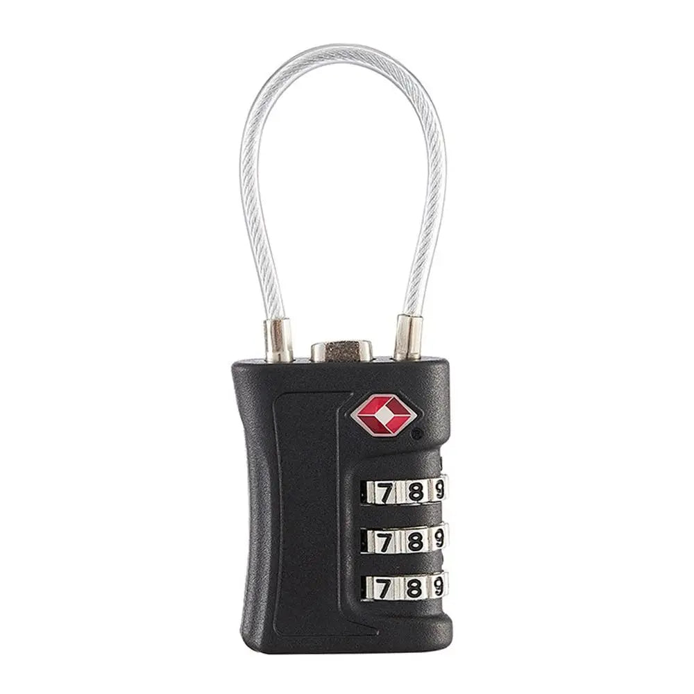 New TSA Customs Colorful Code Lock for Travel Luggage Password Changeable Lock Contrast Color Design Padlock Cabinet Locker