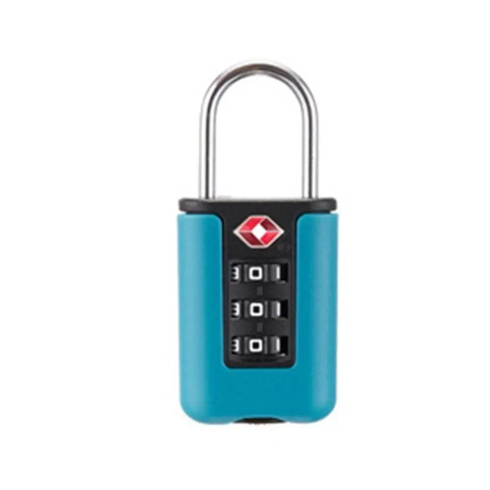 New TSA Customs Colorful Code Lock for Travel Luggage Password Changeable Lock Contrast Color Design Padlock Cabinet Locker
