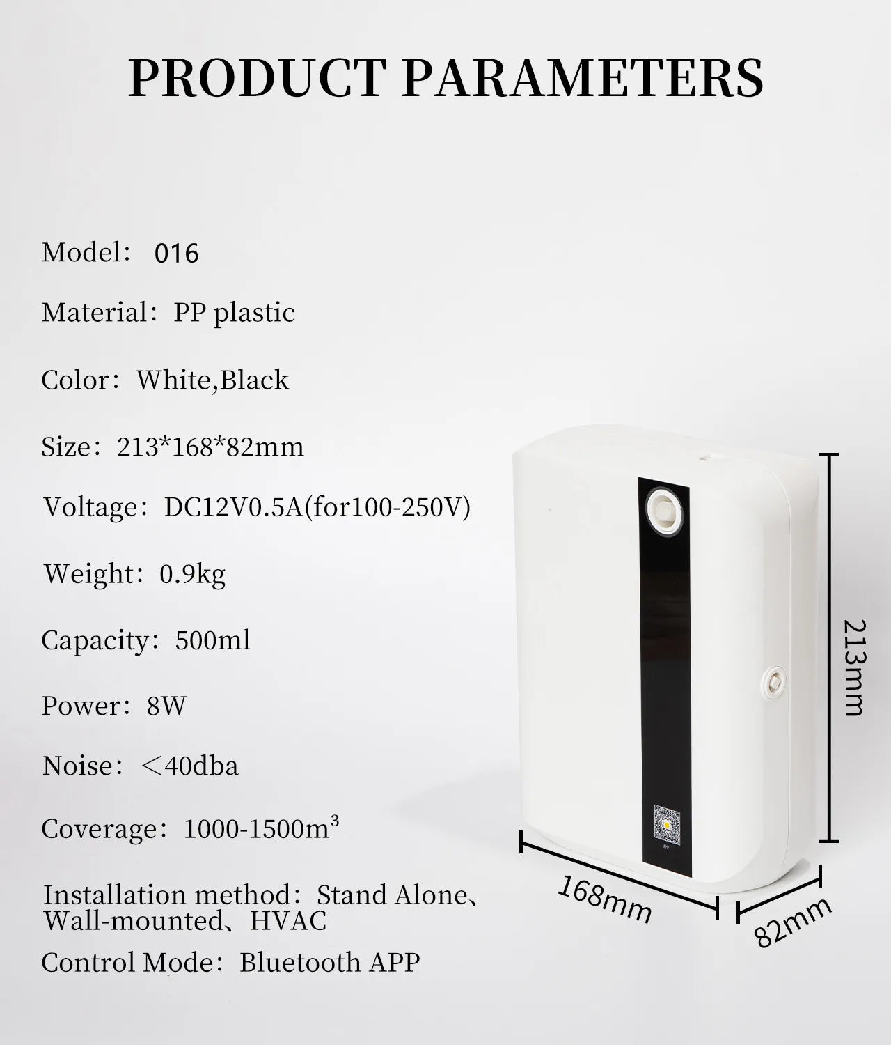 Aroma Diffuser 500ML Bluetooth Essential Oil Diffuser For Home Room Fragrance HVAC Electric Aromatic Oasis Air Freshener