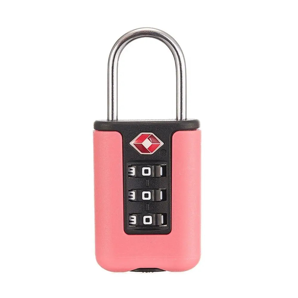 New TSA Customs Colorful Code Lock for Travel Luggage Password Changeable Lock Contrast Color Design Padlock Cabinet Locker