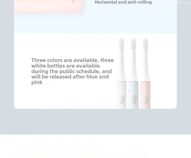 XIAOMI MIJIA Sonic Electric Toothbrush T100 Cordless USB Rechargeable Toothbrushes Waterproof Ultrasonic Automatic Tooth Brush