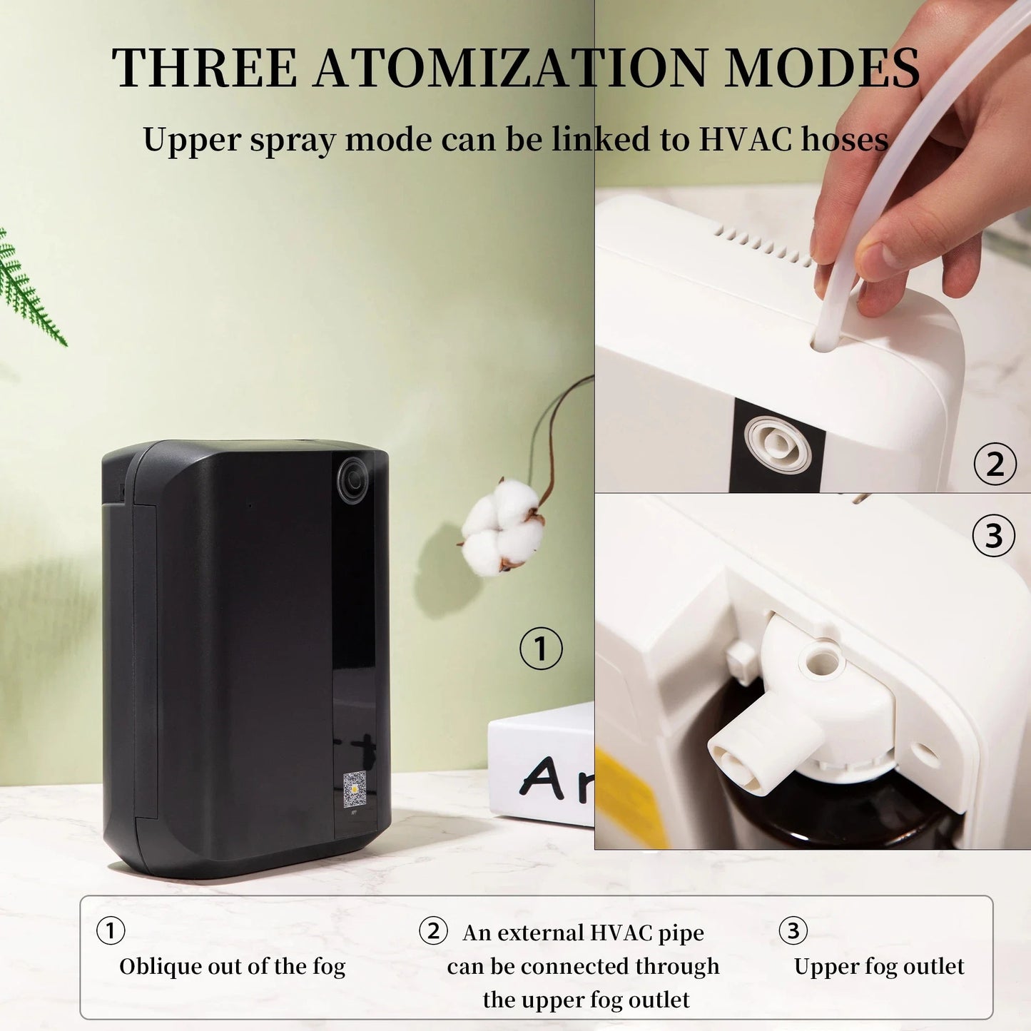 Aroma Diffuser 500ML Bluetooth Essential Oil Diffuser For Home Room Fragrance HVAC Electric Aromatic Oasis Air Freshener