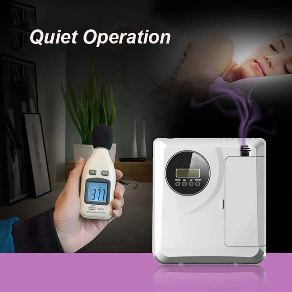 Essential Oil Diffuser Hotel Air Freshener Home Fragrance Smart Timer Auto Flavoring Room Aromatizer Electric Aromatic Oasis