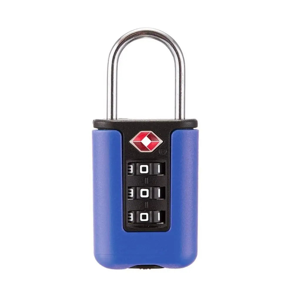 New TSA Customs Colorful Code Lock for Travel Luggage Password Changeable Lock Contrast Color Design Padlock Cabinet Locker