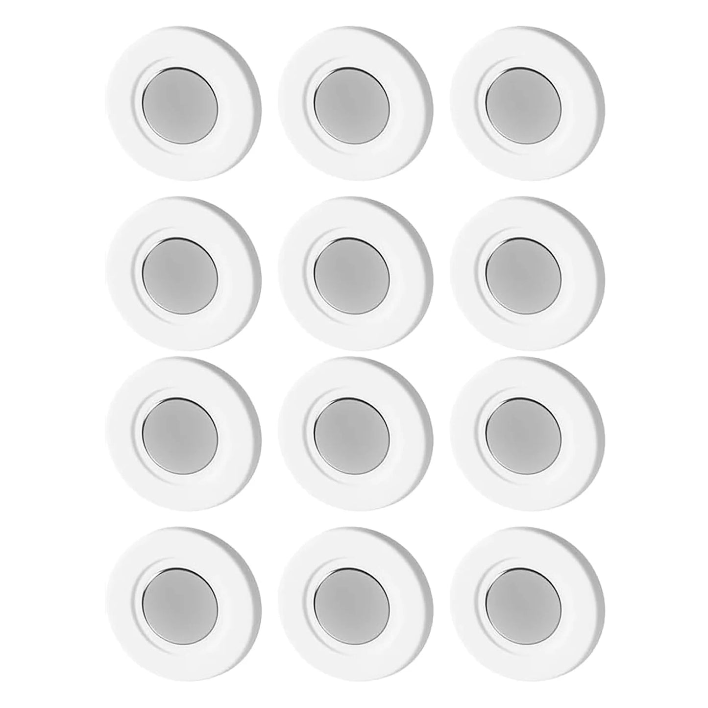 3/6/12Pcs Strong Magnetic Remote Control Holder Wall Mount Adhesive TV/Air Conditioner Remote Control Holder For Home Office