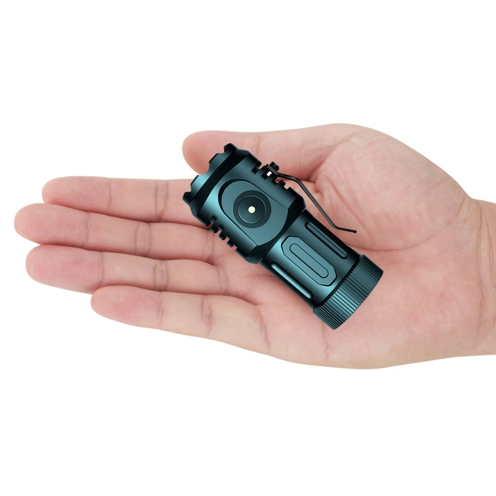 5x Led Mini Palm Small Flashlight Usb Rechargeable Portable Red Torch Home Outdoor Pocket Hiking Camping Magnet Work Car Repair