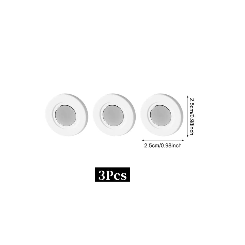 3/6/12Pcs Strong Magnetic Remote Control Holder Wall Mount Adhesive TV/Air Conditioner Remote Control Holder For Home Office