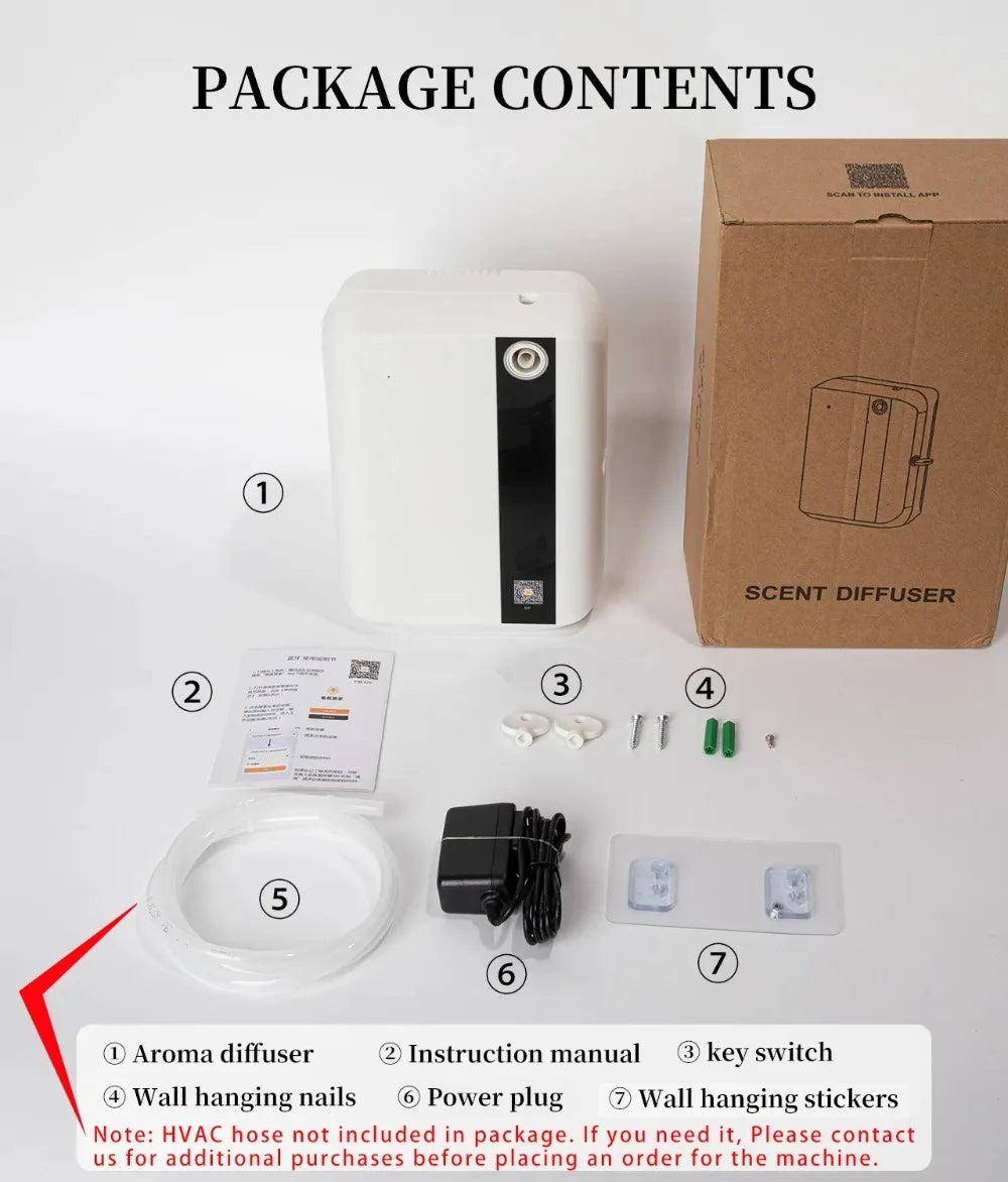 Aroma Diffuser 500ML Bluetooth Essential Oil Diffuser For Home Room Fragrance HVAC Electric Aromatic Oasis Air Freshener
