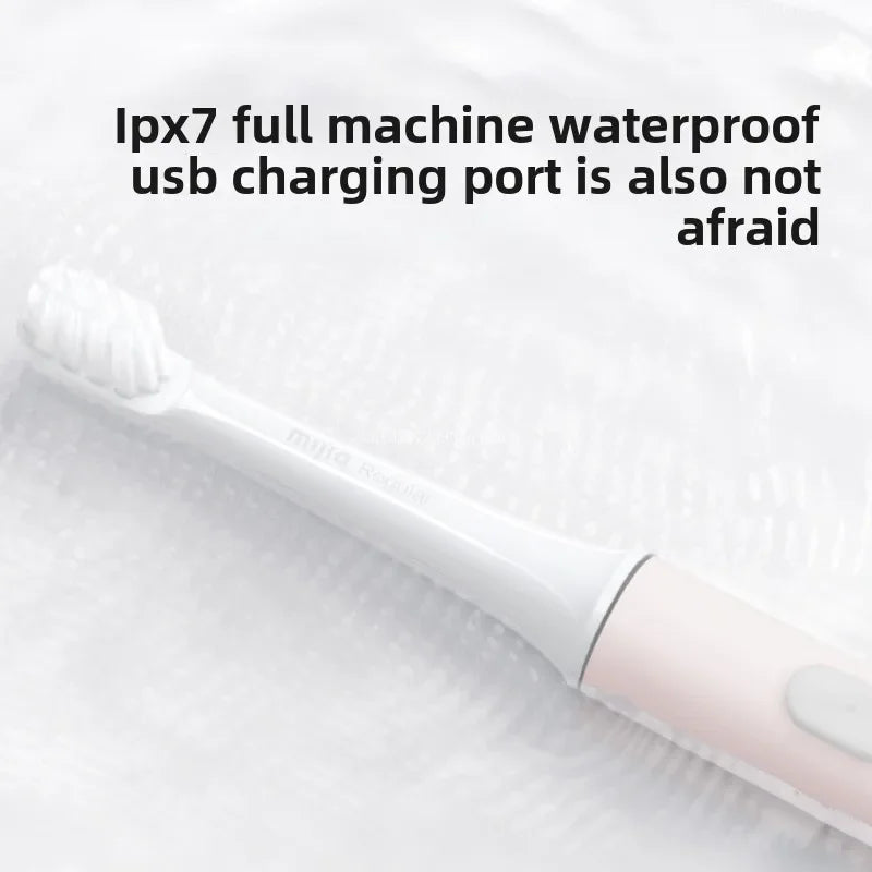 XIAOMI MIJIA Sonic Electric Toothbrush T100 Cordless USB Rechargeable Toothbrushes Waterproof Ultrasonic Automatic Tooth Brush