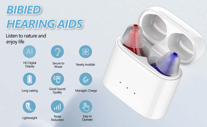 Rechargeable hearing aid hearing aid mini wireless speaker elderly invisible earphone