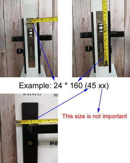 RAYKUBE K20 9-language Biometric Fingerprint Door Lock Electronic Door Lock with  Tuya APP/IC Card/Password/ Key Unlock