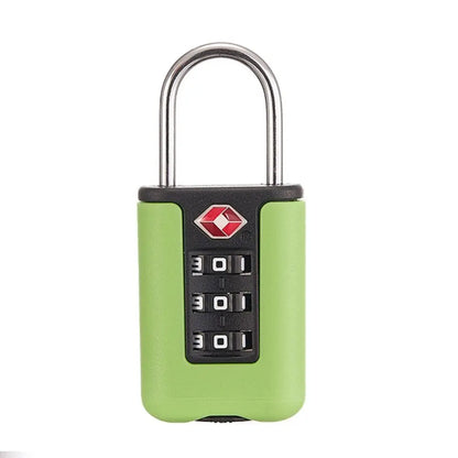 New TSA Customs Colorful Code Lock for Travel Luggage Password Changeable Lock Contrast Color Design Padlock Cabinet Locker
