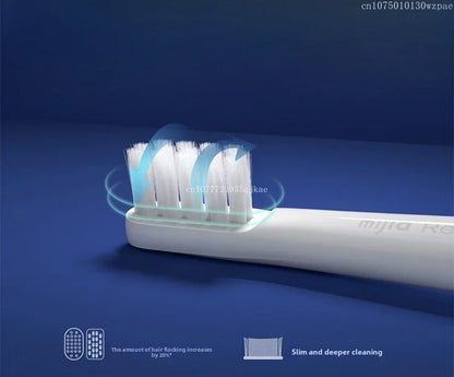 XIAOMI MIJIA Sonic Electric Toothbrush T100 Cordless USB Rechargeable Toothbrushes Waterproof Ultrasonic Automatic Tooth Brush