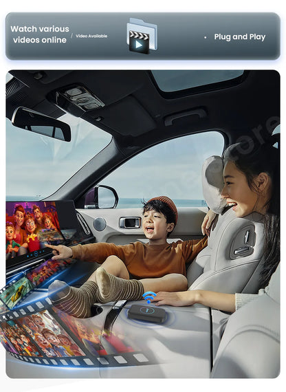 2025 CarlinKit TBox LiteS Android Ai Box Android auto CarPlay Wireless Adatper for Netfilx Youtube IPTV Spotify Car Accessories
