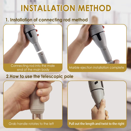 Electric Cleaning Brush 10 In 1 Multifunctional Cleaning Brush For Bathroom Kitchen Toilet Wireless Rotatable Cleaning Brush