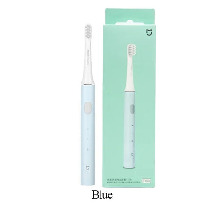 XIAOMI MIJIA Sonic Electric Toothbrush T100 Cordless USB Rechargeable Toothbrushes Waterproof Ultrasonic Automatic Tooth Brush
