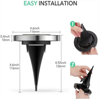 1/4/8Pcs Solar Lights Outdoor 8/20LEDs Disk Underground Lamp Spotlight Buried Solar Light for Home Garden Lawn Yard Decoration