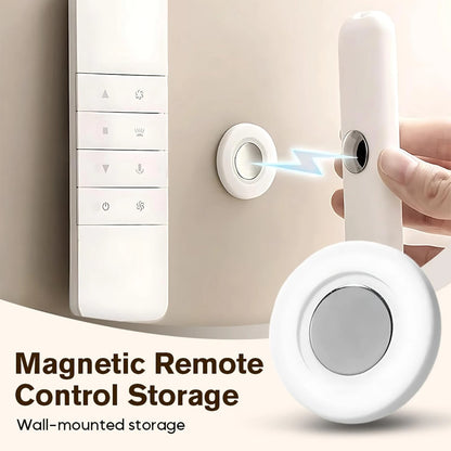 3/6/12Pcs Strong Magnetic Remote Control Holder Wall Mount Adhesive TV/Air Conditioner Remote Control Holder For Home Office