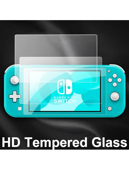 Switch Lite HD Durable Tempered Glass Film Screen Protector, NS Switch Lite Anti-Scratch Protective Screen Tempered Glass