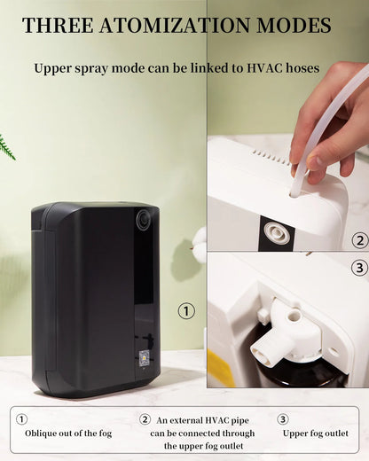 Aroma Diffuser 500ML Bluetooth Essential Oil Diffuser For Home Room Fragrance HVAC Electric Aromatic Oasis Air Freshener