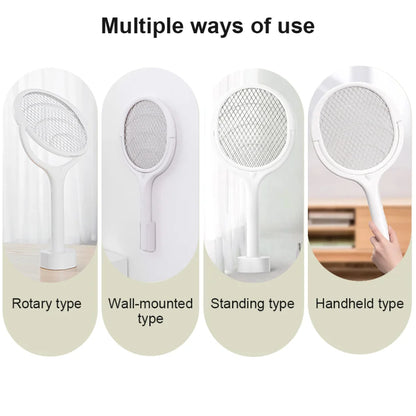 3500V 5in1 Mosquito Killer Lamp Multifunctional Angle Adjustable Bug Zapper Electric USB Rechargeable Mosquito Fly Bat Swatter