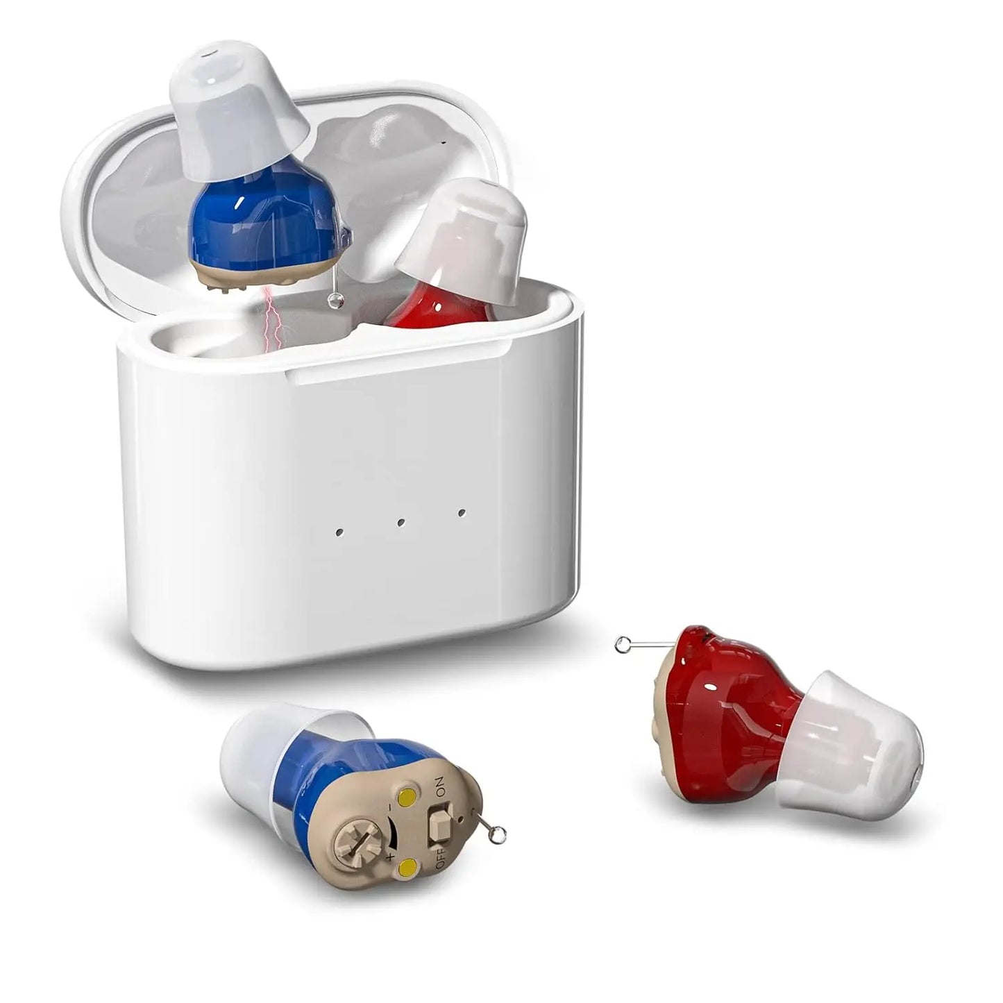 Rechargeable hearing aid hearing aid mini wireless speaker elderly invisible earphone