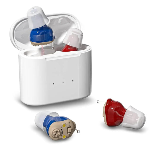 Rechargeable hearing aid hearing aid mini wireless speaker elderly invisible earphone