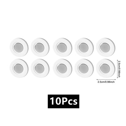 3/6/12Pcs Strong Magnetic Remote Control Holder Wall Mount Adhesive TV/Air Conditioner Remote Control Holder For Home Office
