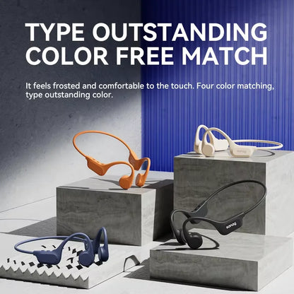 Sanag B60S Bone Conduction Earphones 64GB MP3 Wireless Open Headset IPX8 Swimming Waterproof Flash-sale Choice Headphones