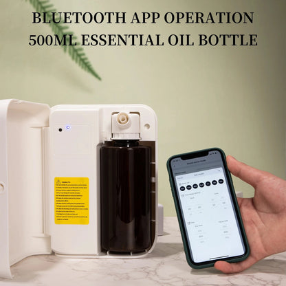 Aroma Diffuser 500ML Bluetooth Essential Oil Diffuser For Home Room Fragrance HVAC Electric Aromatic Oasis Air Freshener