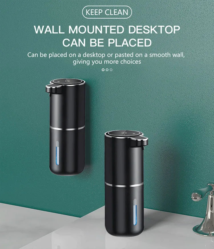 New Soap Dispenser Touchless Sensor Smart Washing Hand Foam and Liquid Mode for Bathroom Kitchen,Foam soap dispenser
