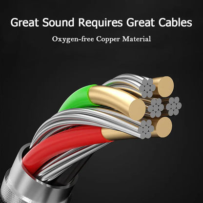 3.5mm Wired Headphones In Ear Headset Wired Earphones with Microphone Stereo Earbuds Sports for Samsung Huawei Xiaomi Phones MP3