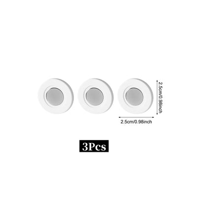 3/6/12Pcs Strong Magnetic Remote Control Holder Wall Mount Adhesive TV/Air Conditioner Remote Control Holder For Home Office