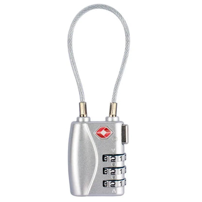New TSA Customs Colorful Code Lock for Travel Luggage Password Changeable Lock Contrast Color Design Padlock Cabinet Locker