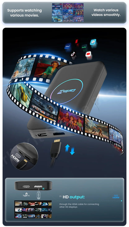 2025 CarlinKit TBox LiteS Android Ai Box Android auto CarPlay Wireless Adatper for Netfilx Youtube IPTV Spotify Car Accessories