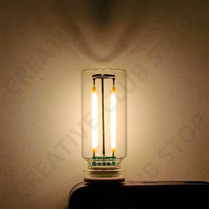 USB Touch Control LED Night Light Atmosphere Light Edison Bulb Incandescent Lamp LED Filament Light Bulb Bedroom Decoration DIY